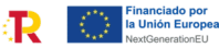 logo de Plan de Recuperación, Transformación y Resiliencia y el logo de Financiado por la Unión Europea